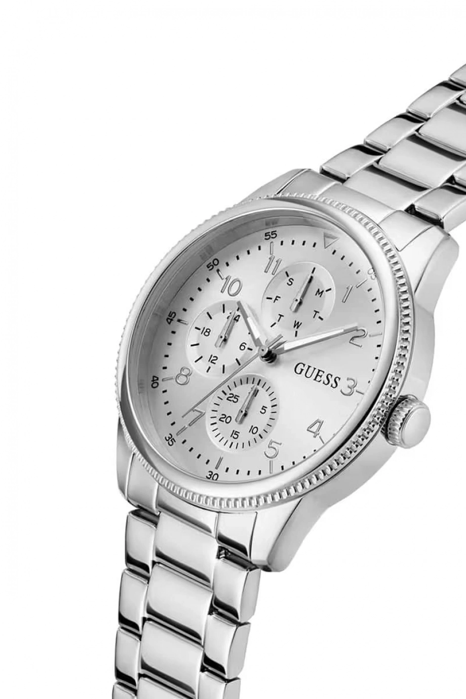 Guess Erkek Gümüş Kol Saati GUGW0970G7