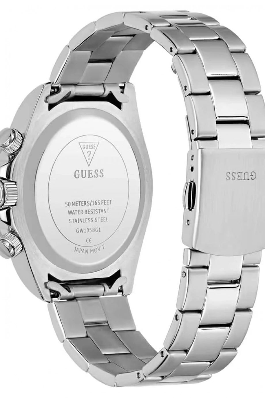 Guess Erkek Gümüş Kol Saati GUGW1058G1