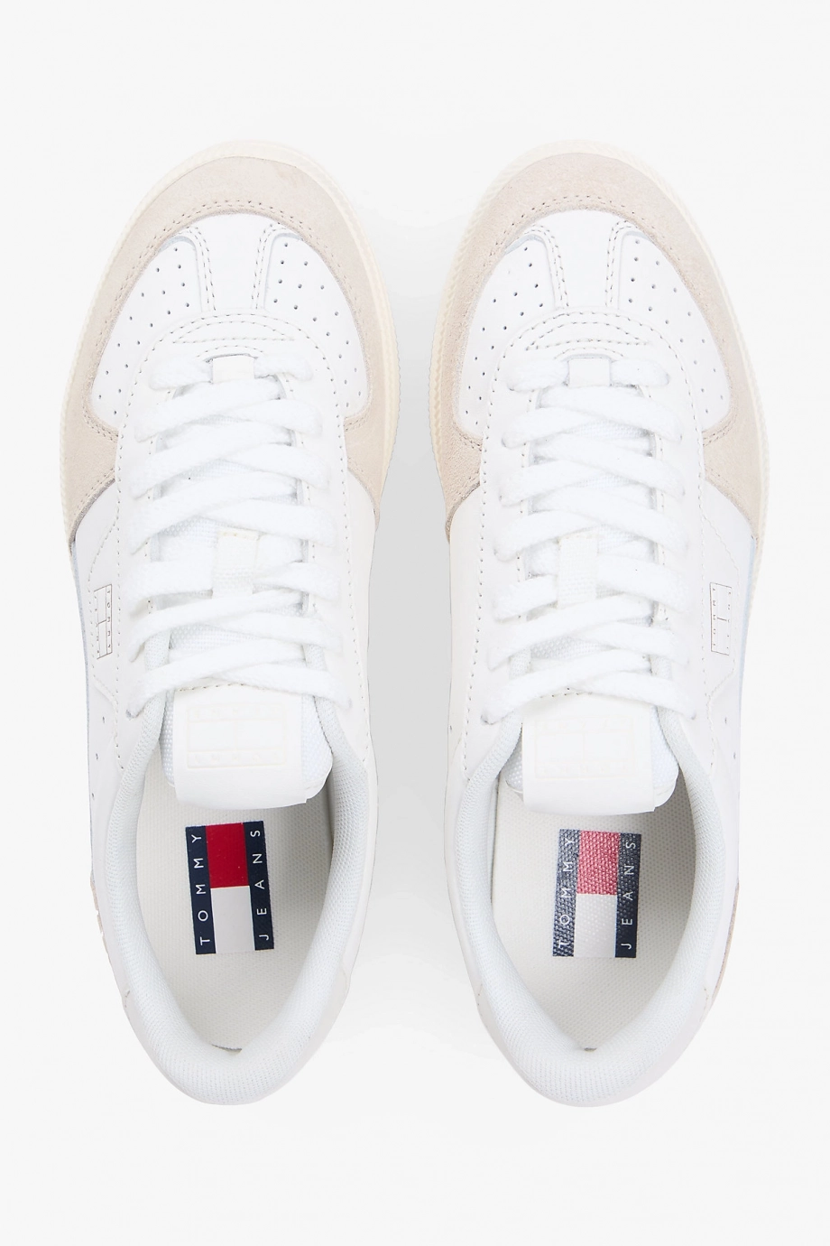 Tommy Hilfiger The Greenwich Edge Deri Kadın Beyaz Sneaker EN0EN0298801V