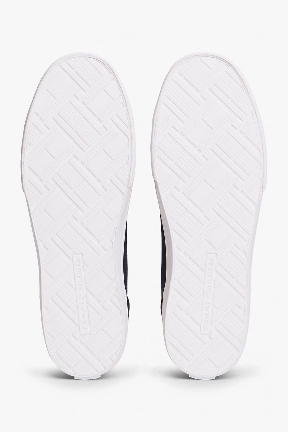 Tommy Hilfiger TH Düşük Profilli Vulkanize Kanvas Kadın Mavi Sneaker FW0FW09102DW6