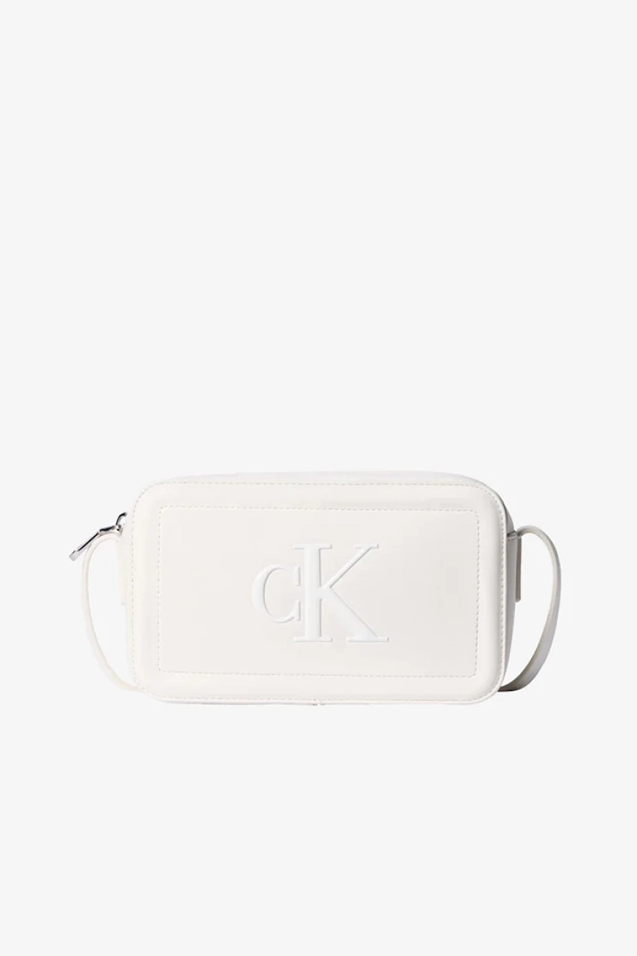 Calvin Klein Bold CK Kamera Kadın Beyaz Çapraz Çanta LV04F3220G-4LX