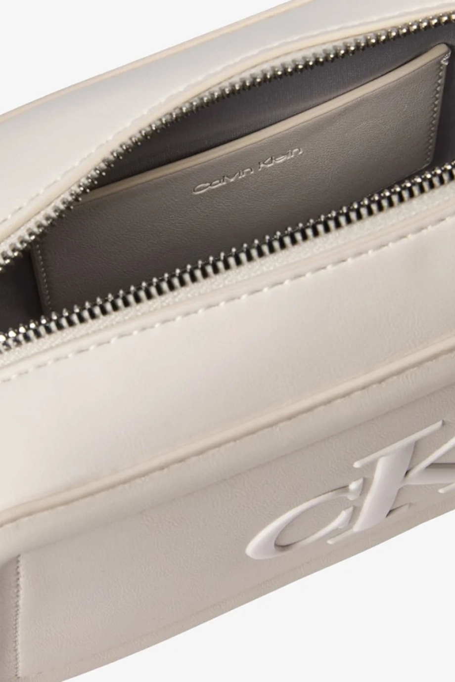 Calvin Klein Bold CK Kamera Kadın Beyaz Çapraz Çanta LV04F3220G-4LX
