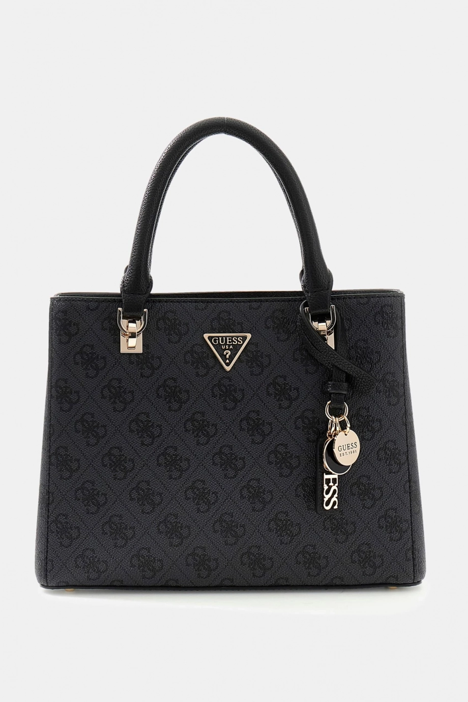 Guess Noelle II Küçük Çok Fonksiyonlu Kadın Antrasit El Çantası HWBG9672050-CLO
