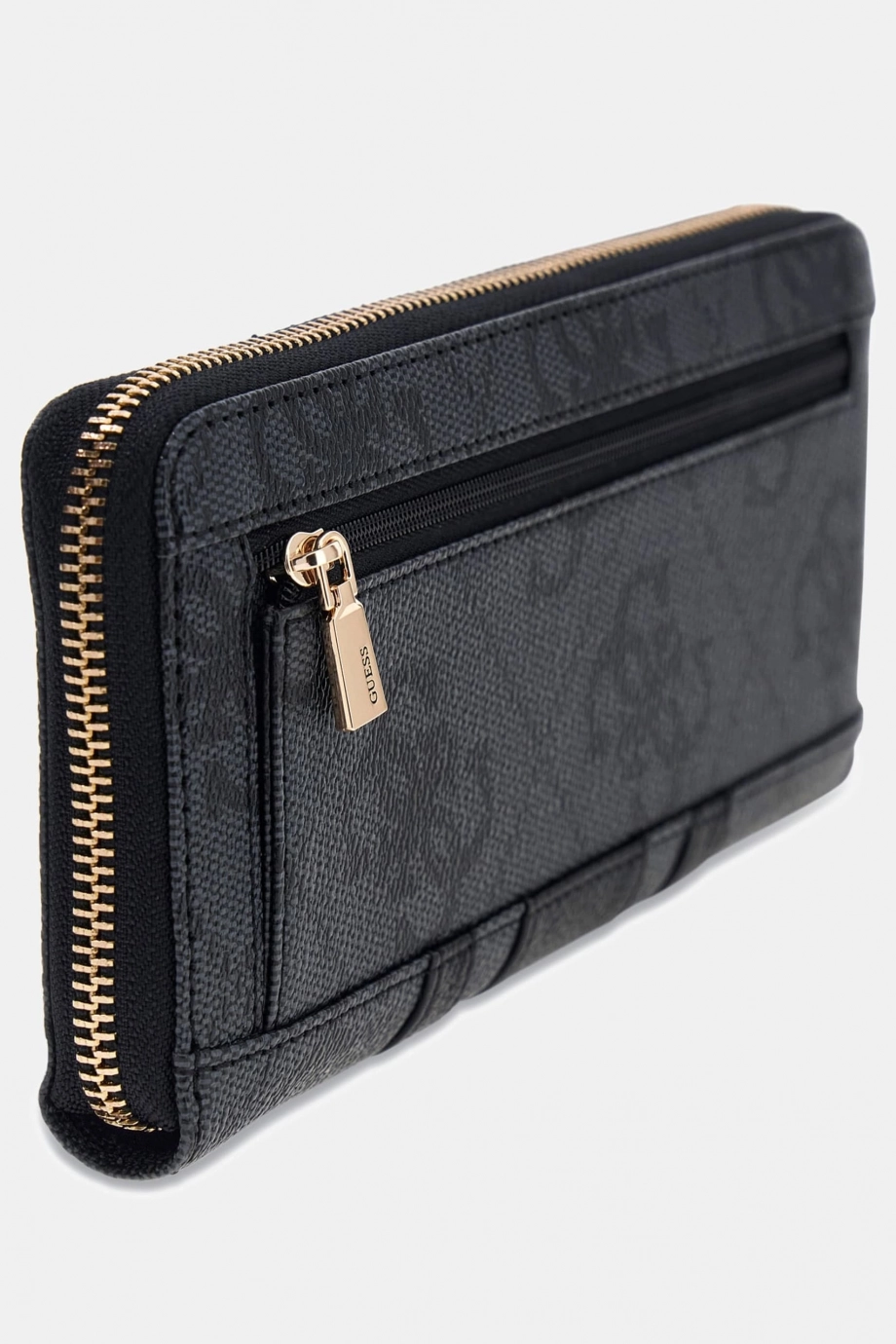 Guess Laurel II Büyük Boy Fermuarlı Kadın Antrasit Cüzdan SWSS7459146-CLO