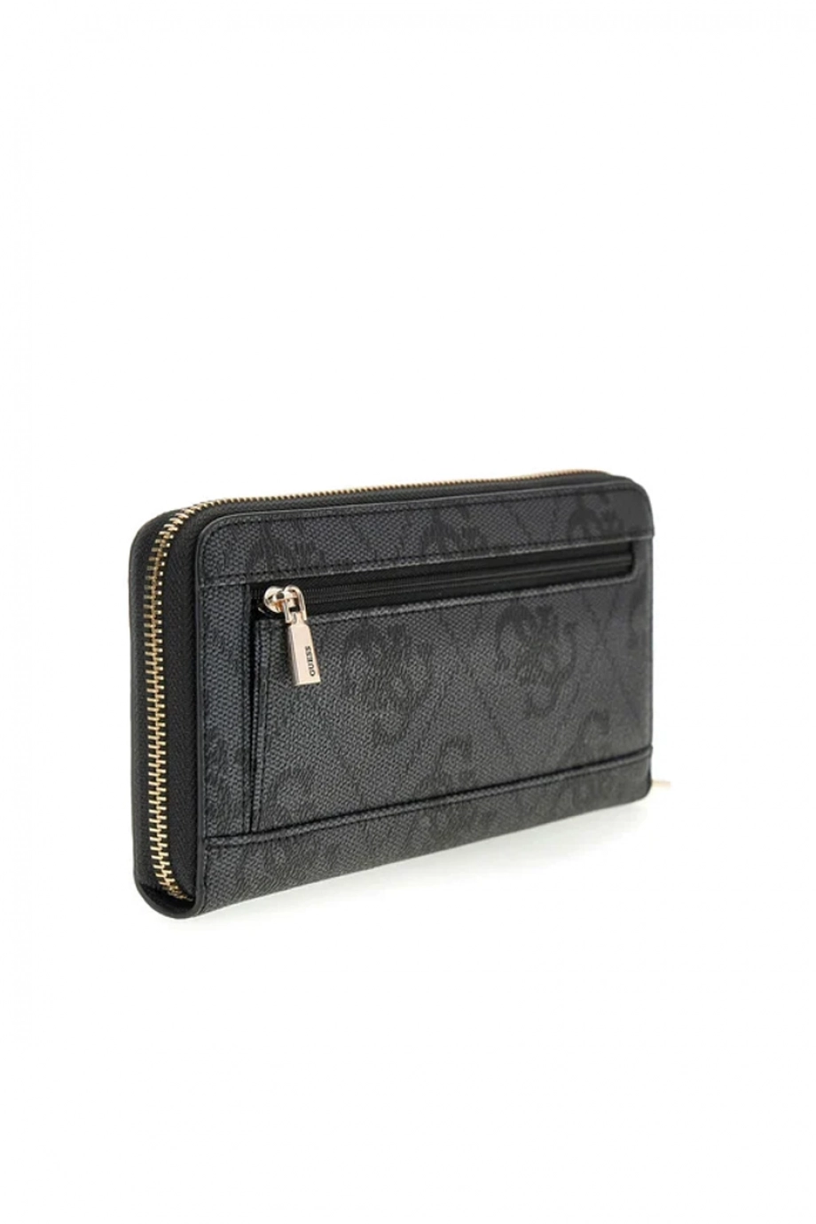 Guess Janie Logolu Büyük Boy Fermuarlı Kadın Antrasit Cüzdan SWOS9924146-CLO