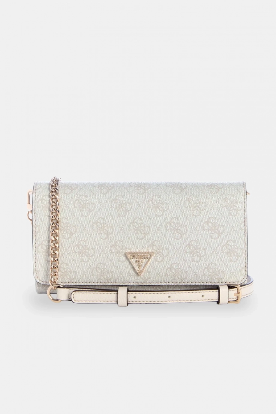 Guess Noelle II Kapaklı Kadın Krem Omuz Çantası HWBG9672750-BNN