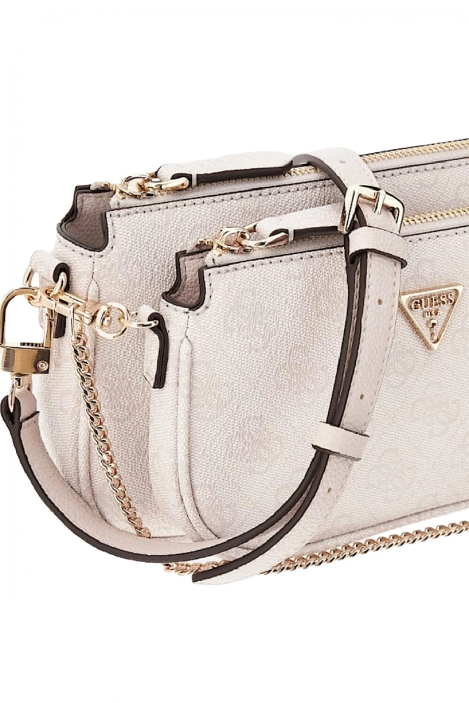 Guess Noelle II Çift Bölmeli Kadın Mavi Çapraz Çanta HWBG9672710-BNN