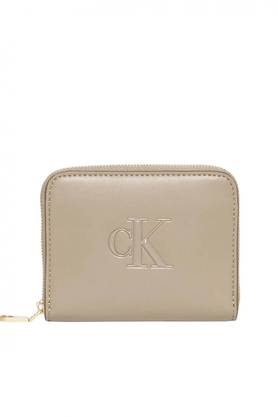 Calvin Klein Bold CK Orta Boy Fermuarlı Kadın Kahverengi Cüzdan LV04F1154G-VFU