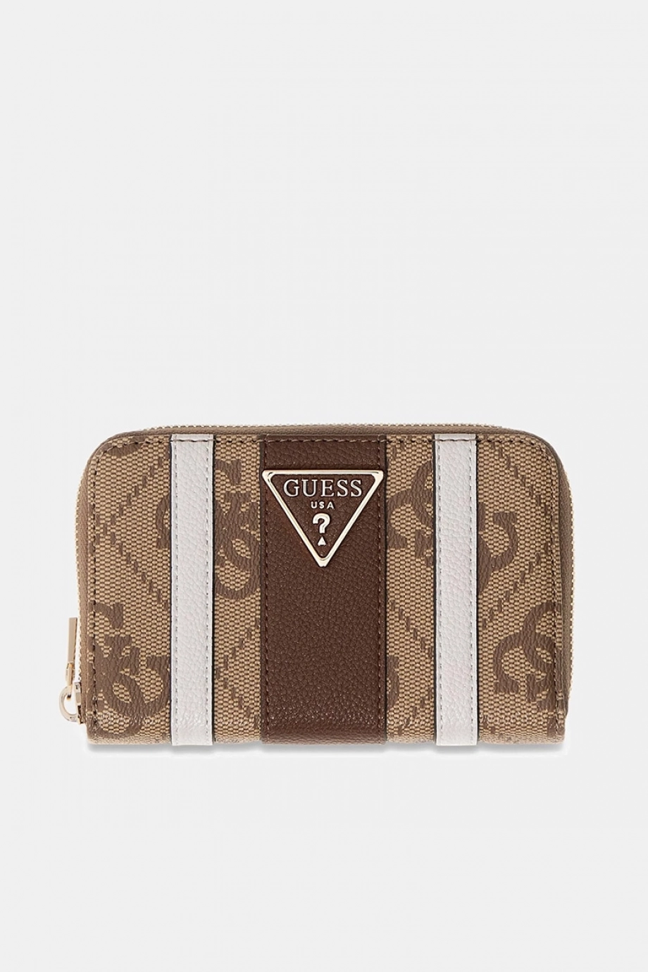 Guess Laurel II Orta Boy Fermuarlı Kadın Kahverengi Cüzdan SWSS7459140-LGW