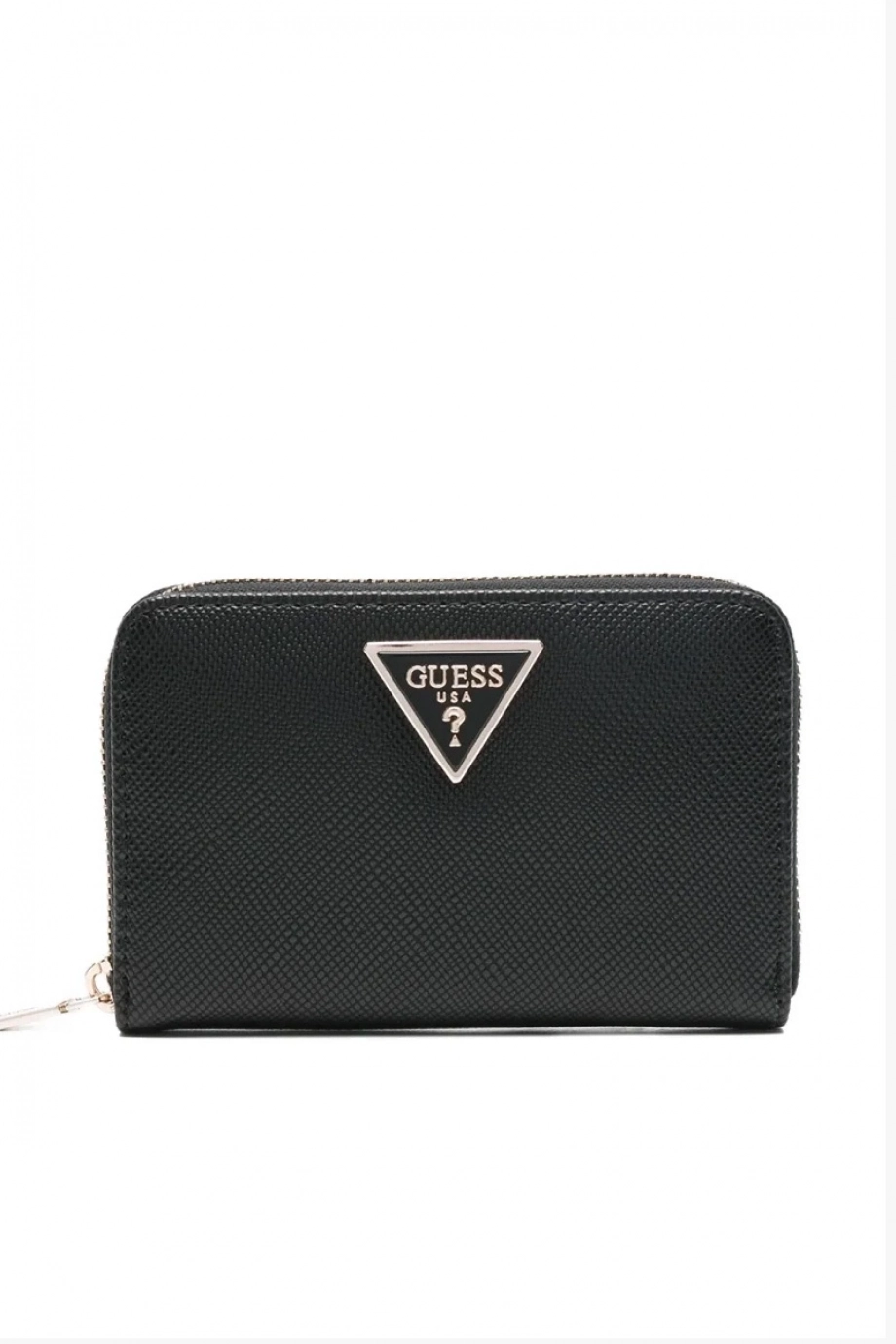 Guess Laurel II Orta Boy Fermuarlı Kadın Siyah Cüzdan SWZG7459140-BLA