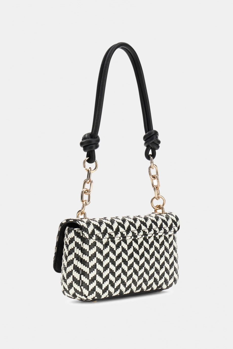 Guess Tessi Kapaklı Kadın Siyah Omuz Çantası HWWG7691190-BML