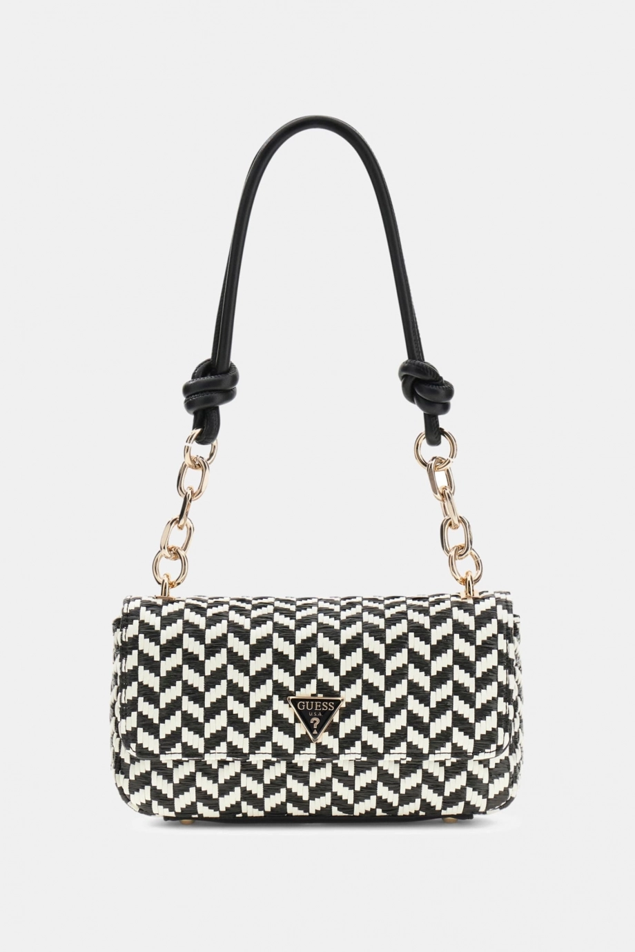 Guess Tessi Kapaklı Kadın Siyah Omuz Çantası HWWG7691190-BML