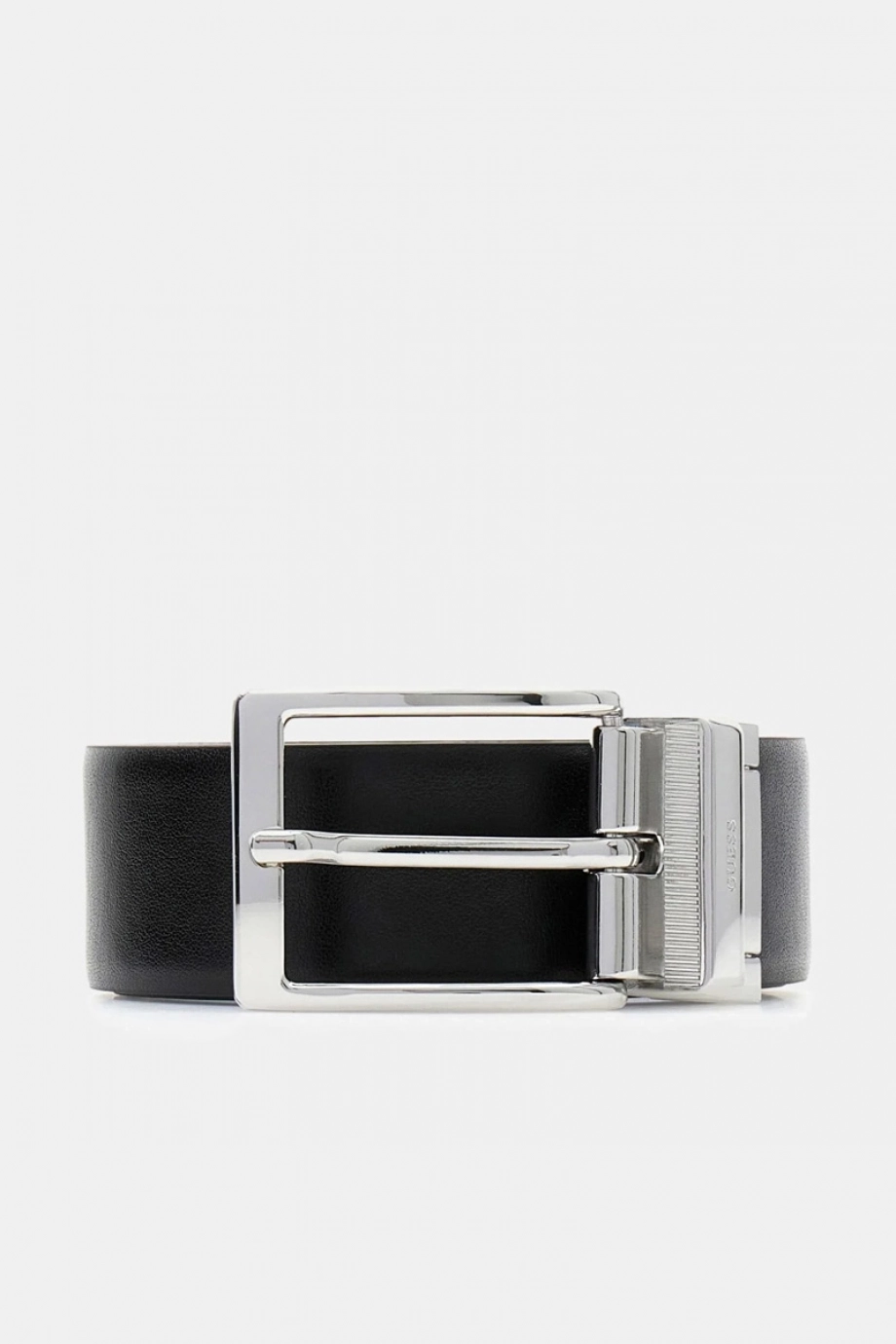 Guess Milano Ayarlanabilir ve Çift Taraflı H35 Erkek Siyah Kemer BM7866P6135-BLA