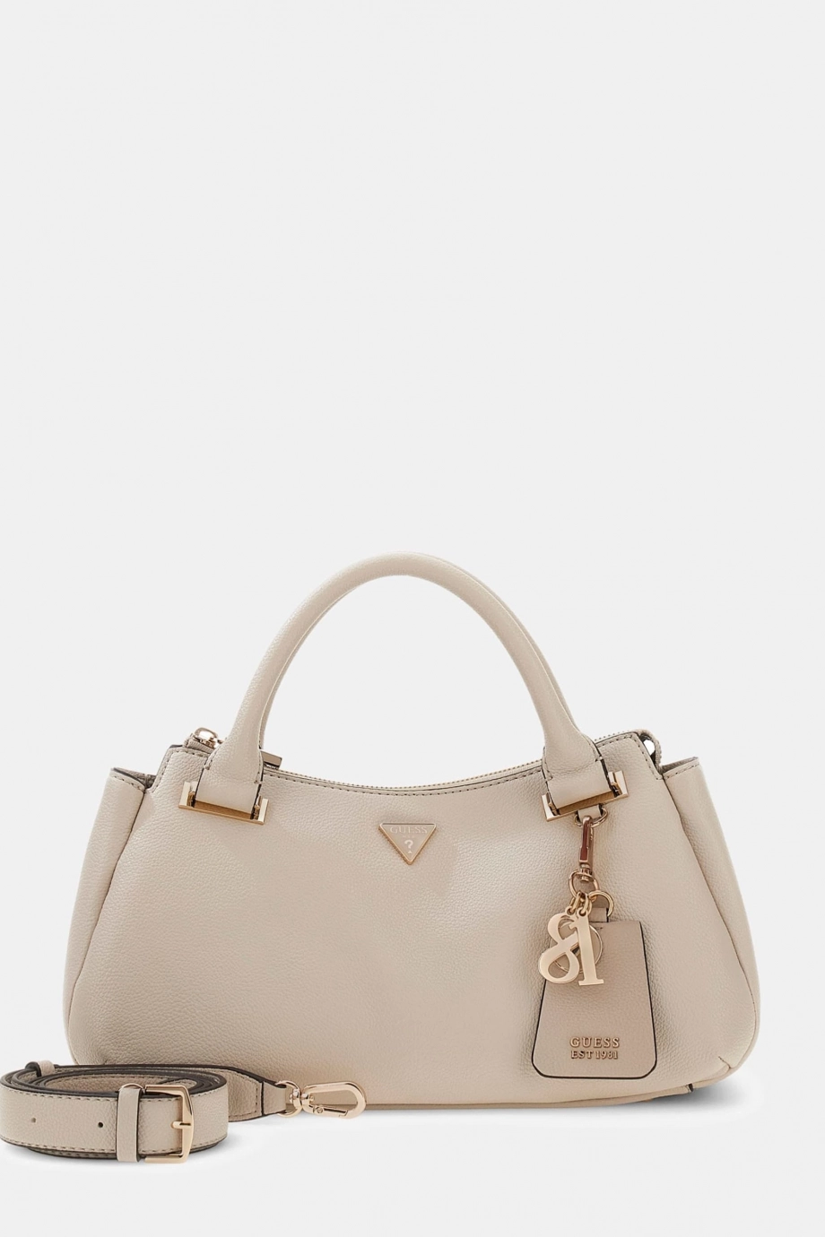 Guess Evie Üç Bölmeli Kadın Bej El Çantası HWBG9664060-LTA