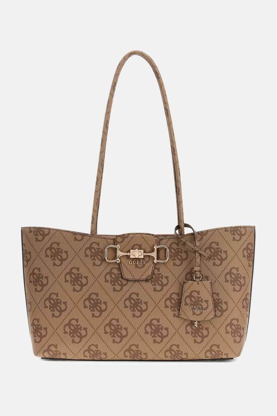 Guess Janie Logolu Girlfriend Kadın Kahverengi Omuz Çantası HWOS9924230-LTL