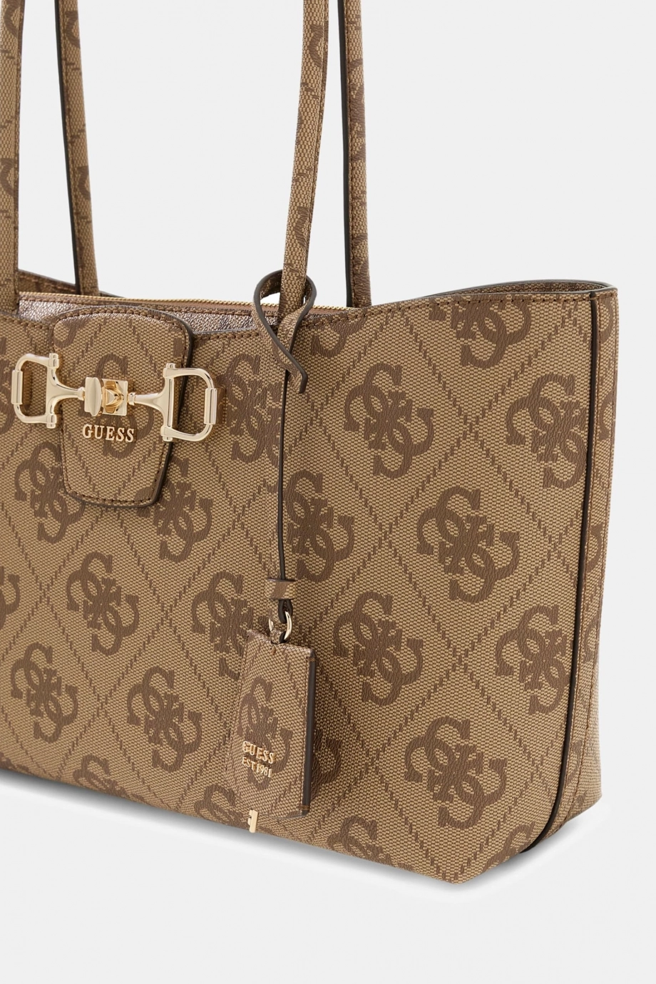 Guess Janie Logolu Girlfriend Kadın Kahverengi Omuz Çantası HWOS9924230-LTL