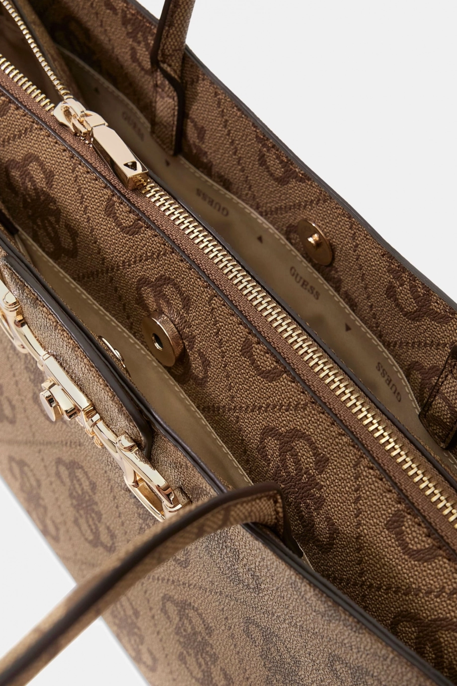 Guess Janie Logolu Girlfriend Kadın Kahverengi Omuz Çantası HWOS9924230-LTL