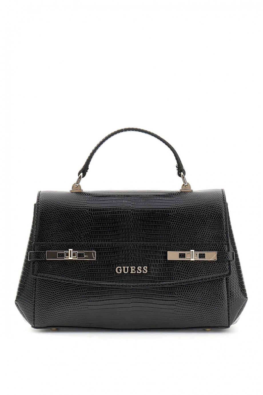Guess Melinda Üstten Saplı Kapaklı Kadın Siyah Omuz Çantası HWKL9933200-BLA