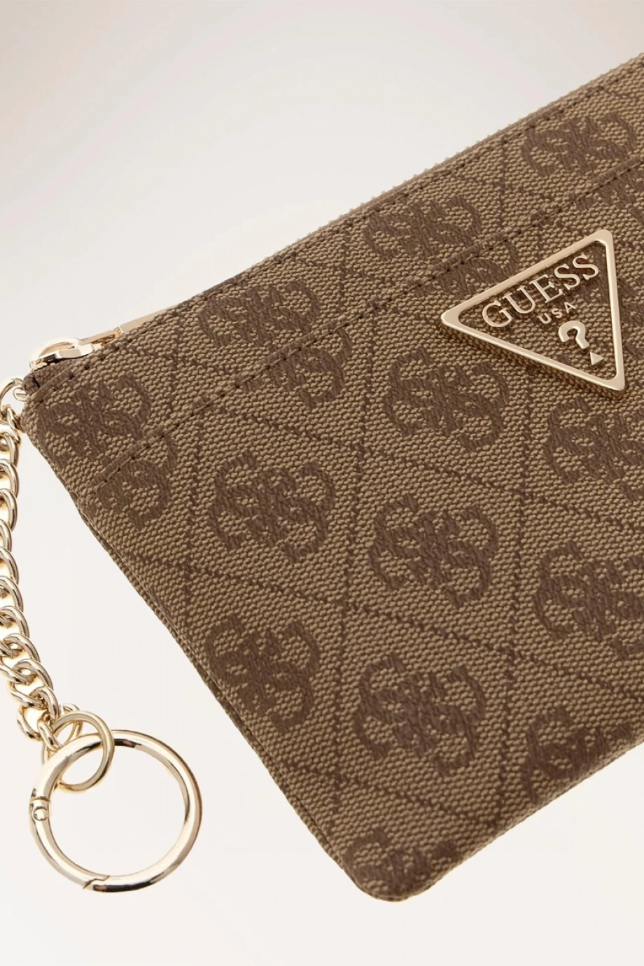 Guess Laurel II Anahtarlıklı Cüzdan Kadın Kahverengi Cüzdan SWSG7459148-LTL