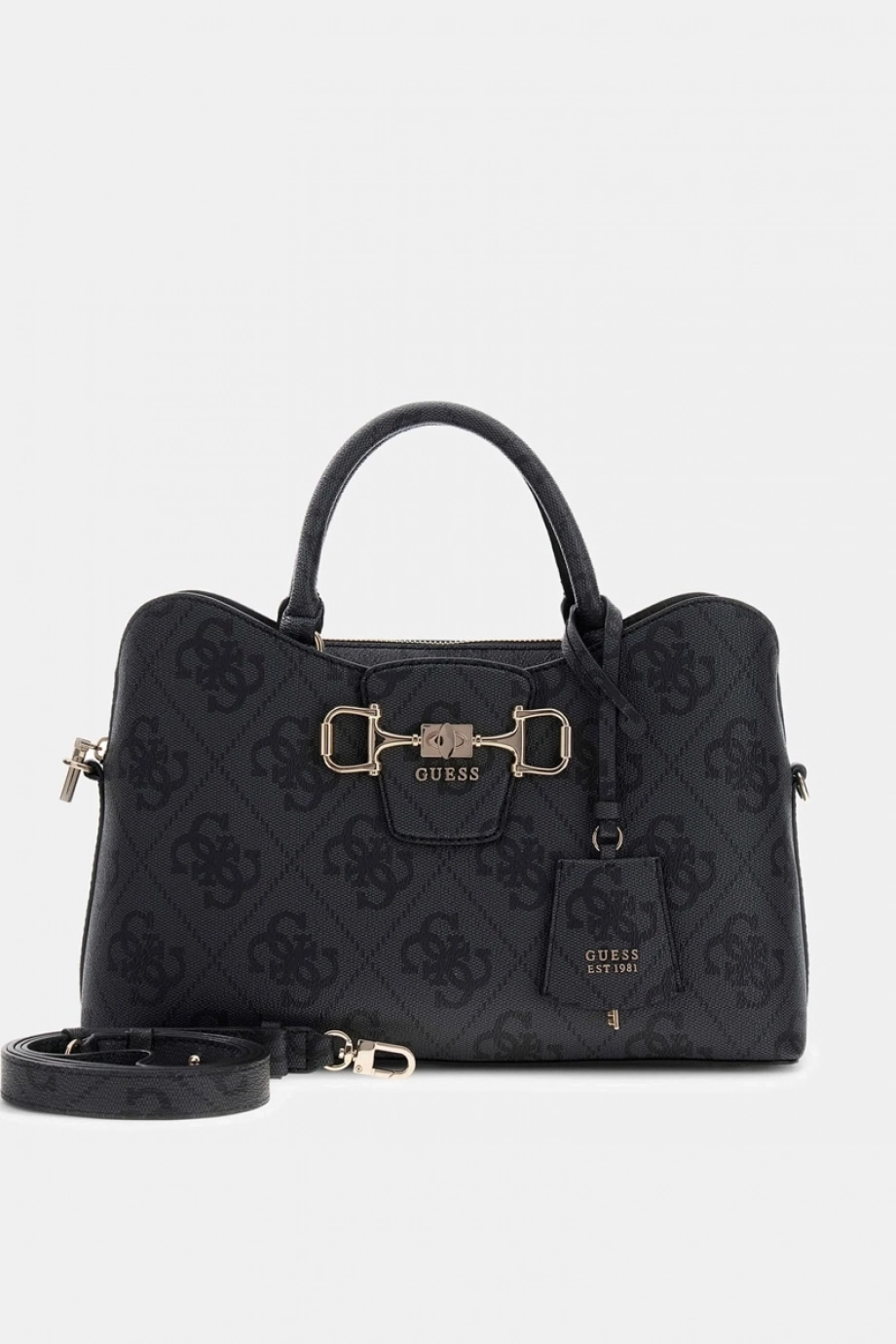 Guess Janie Logolu Girlfriend Kadın Antrasit El Çantası HWOS9924060-CLO
