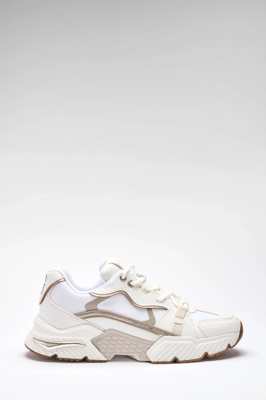 Guess Carrli Kadın Altın Sneaker FLJCR6ELE12-GOLD