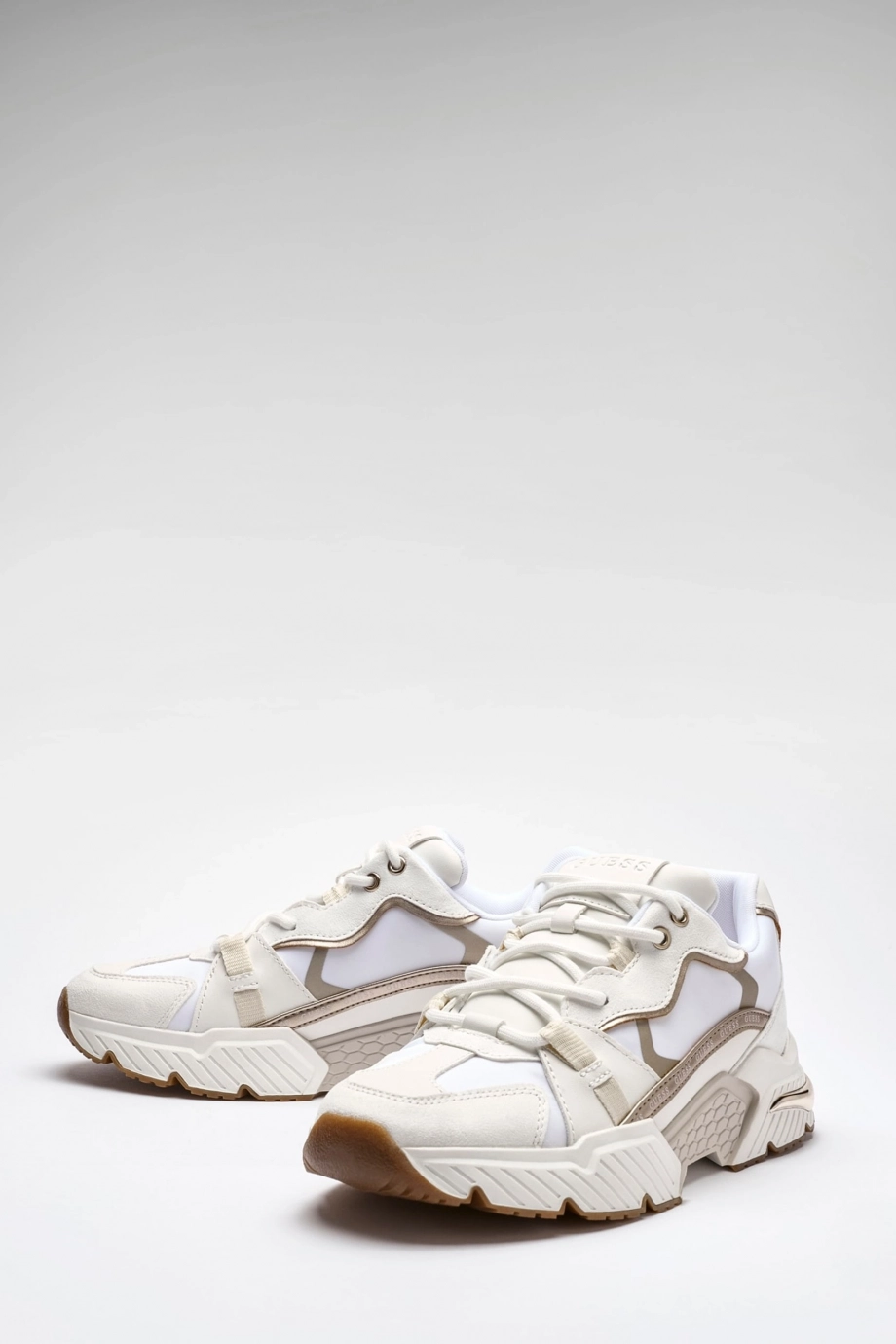 Guess Carrli Kadın Altın Sneaker FLJCR6ELE12-GOLD