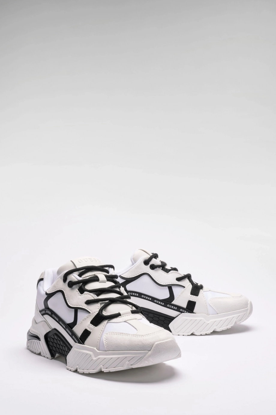 Guess Carrli Kadın Siyah Sneaker FLJCR6ELE12-WHBLK