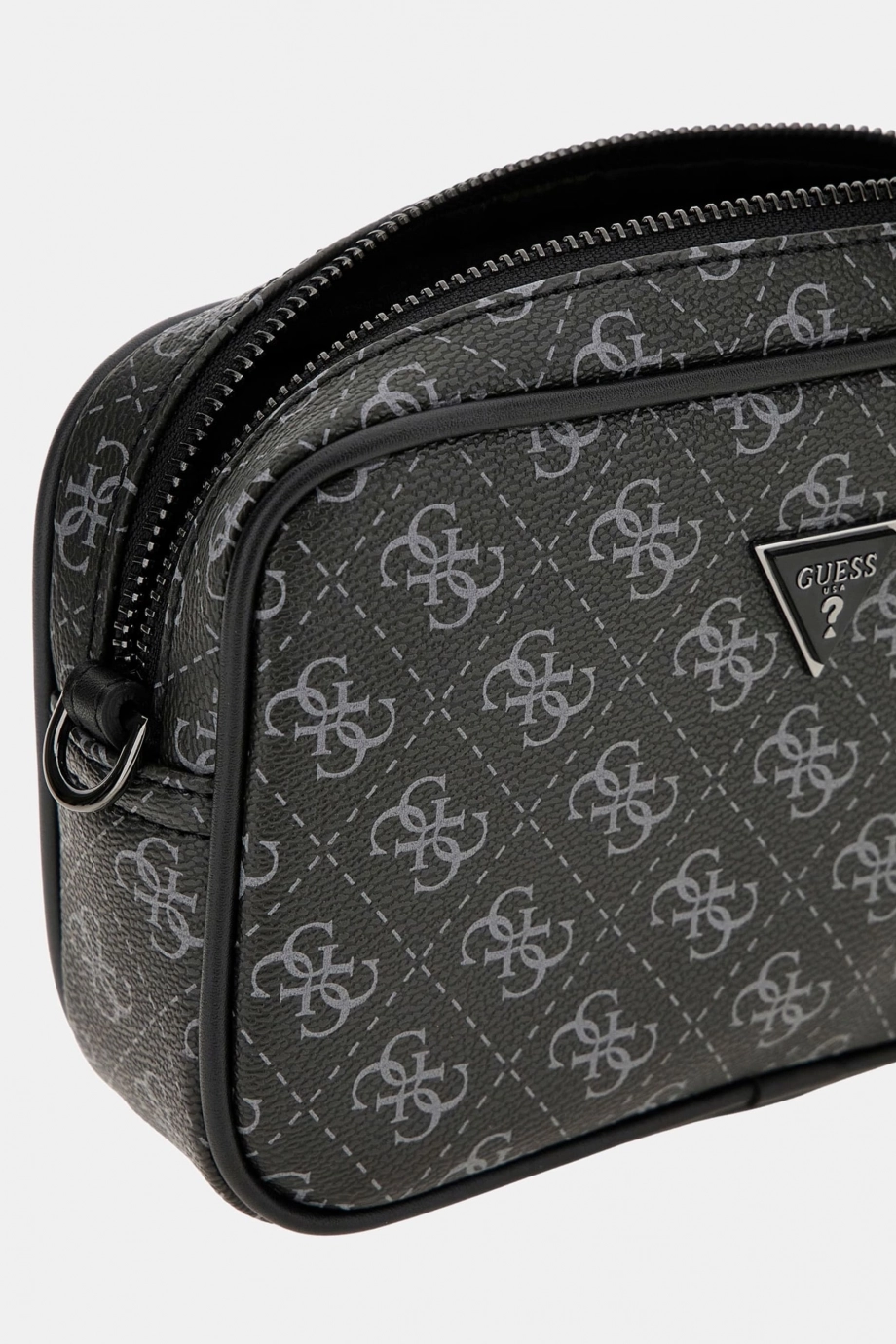 Guess Milano Küçük Erkek Siyah Çapraz Çanta PMEVZLP3145-DAB