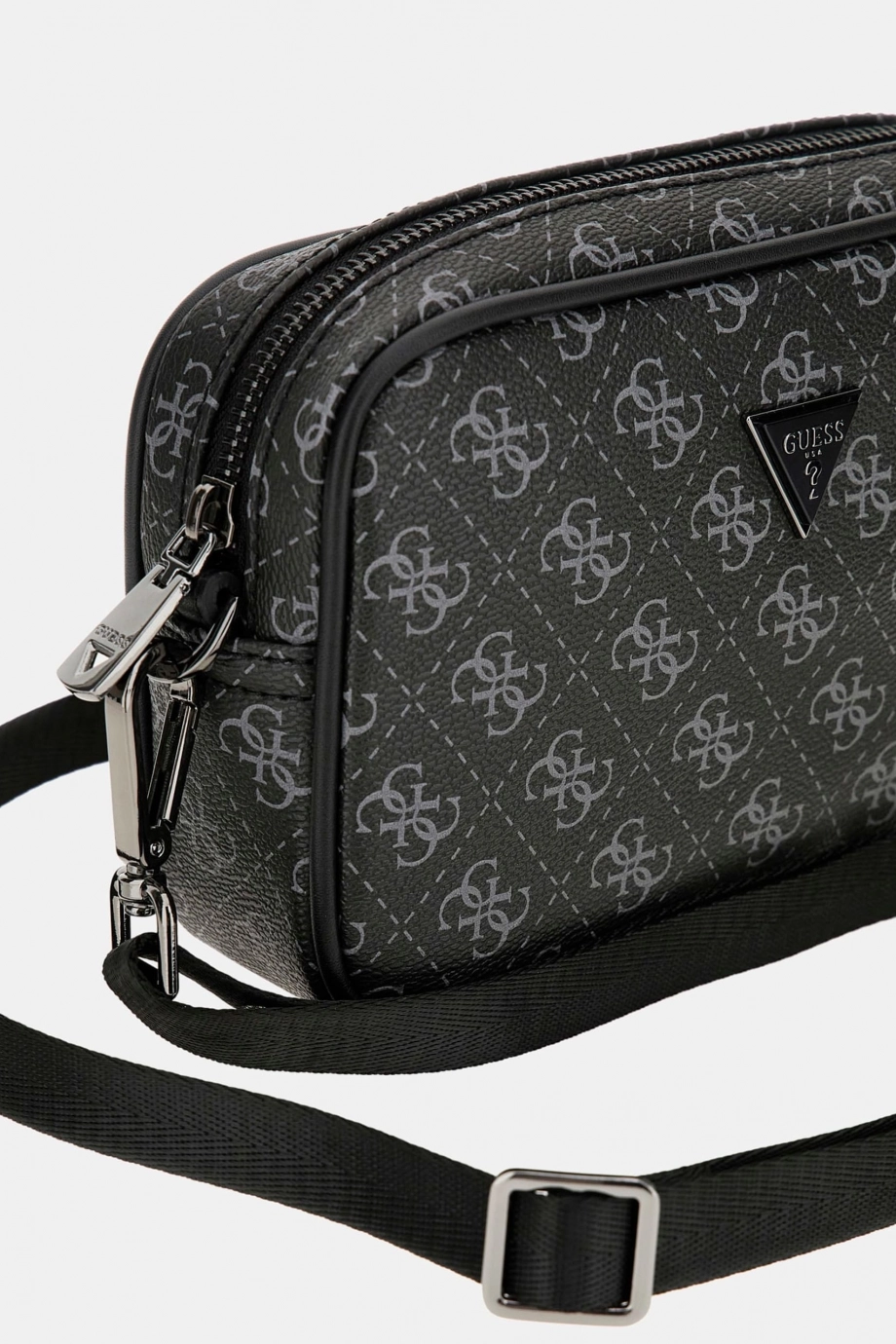 Guess Milano Küçük Erkek Siyah Çapraz Çanta PMEVZLP3145-DAB