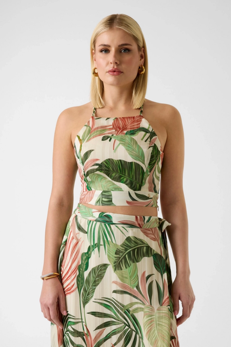 Guess Gaelle Kadın Çok Renkli Bluz W5GH74WH9Z2-PMIE