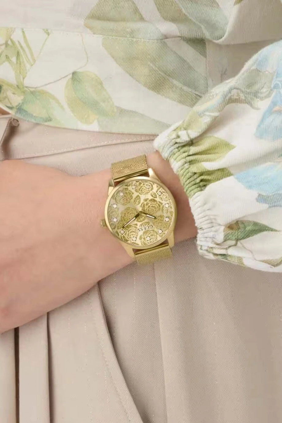 Guess Kadın Gold Kol Saati GUGW1040L2