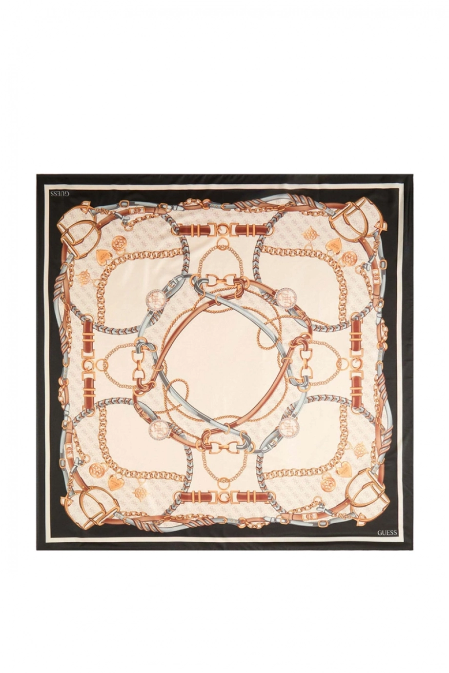 Guess Kefiah 120x120 Kadın  Eşarp AW5444POL01-BLA