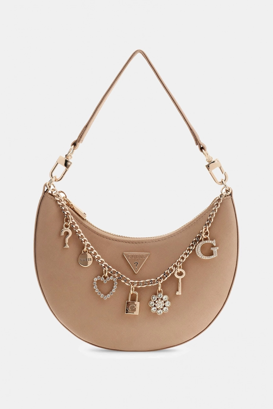 Guess Tasmin Lüks Kadın Omuz Kadın Ekru El Çantası HWES9931720-CHA