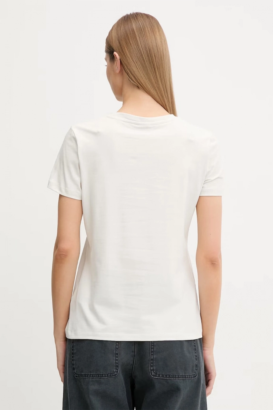 Guess Romy Regular Fit Kadın Beyaz T-shirt V6GI12K3325-G056