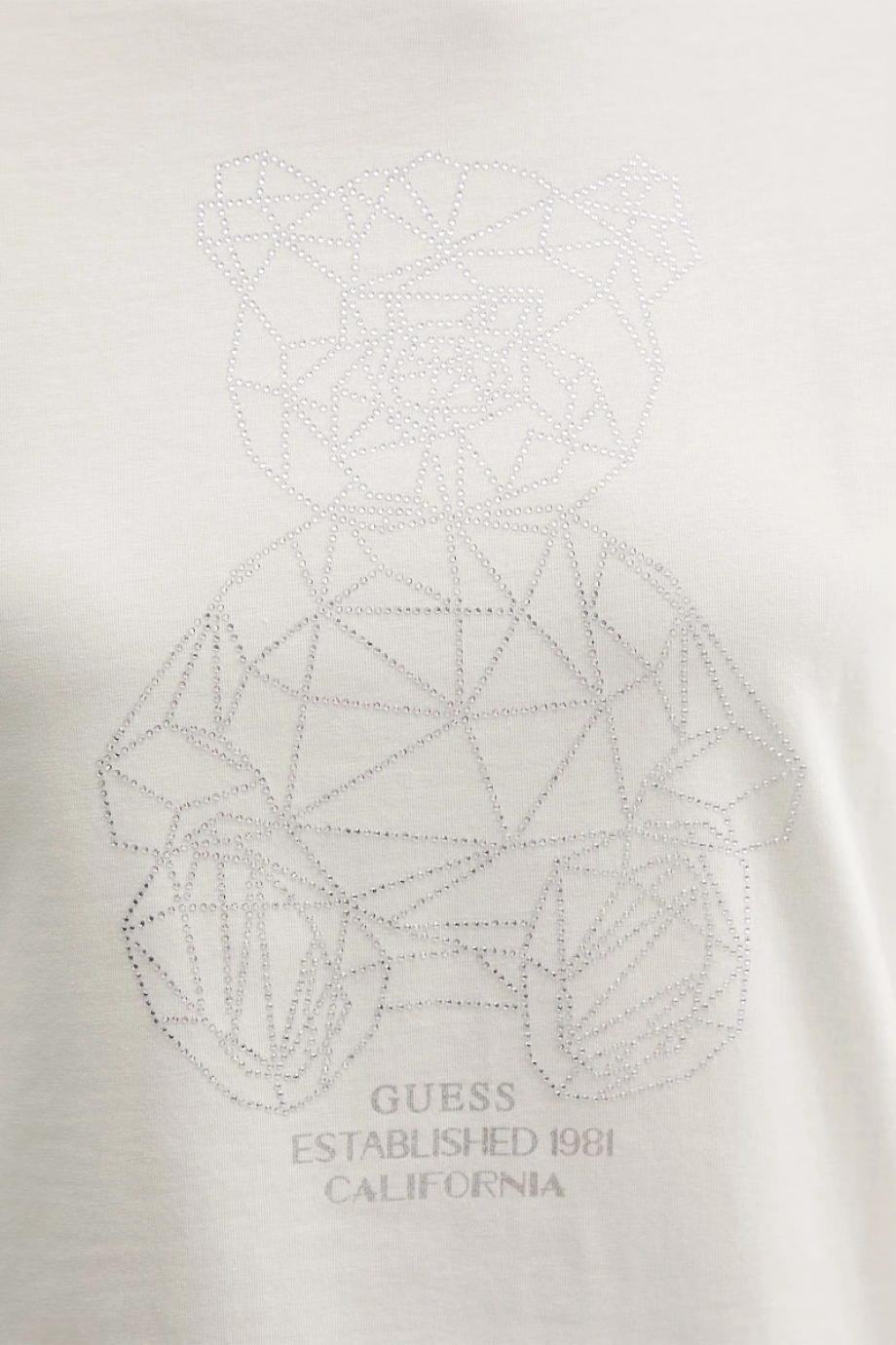 Guess Romy Regular Fit Kadın Beyaz T-shirt V6GI12K3325-G056