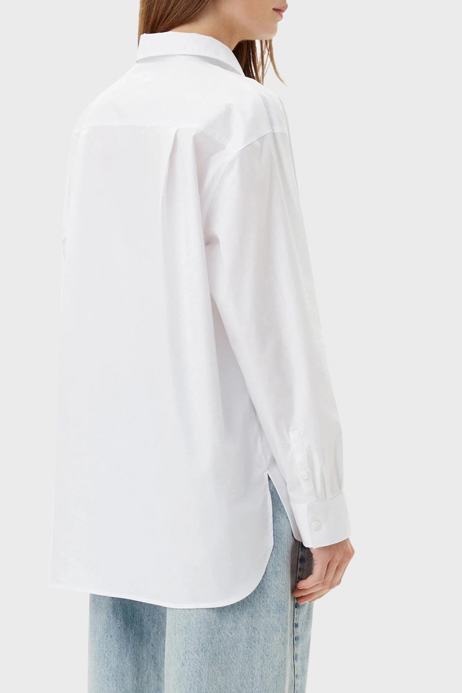 Calvin Klein Essentials Kadın Beyaz Gömlek LV047C143G-YAA