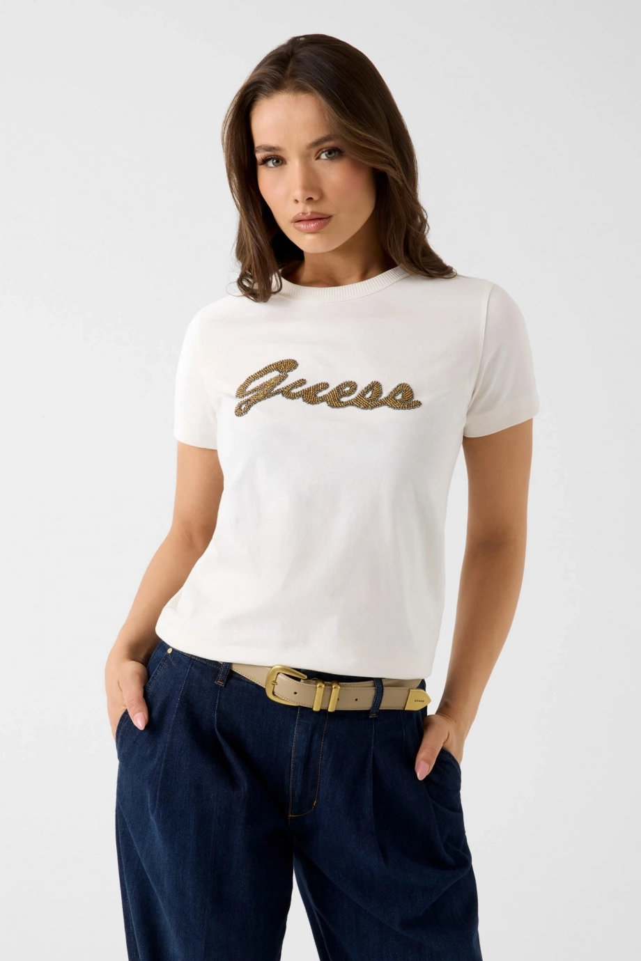 Beads Kadın Regular Fit T-Shirt