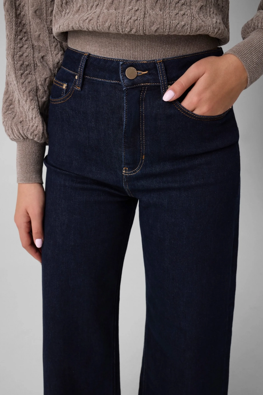 Bellagio Kadın Kaşmir Karışımlı Regular Fit Jean