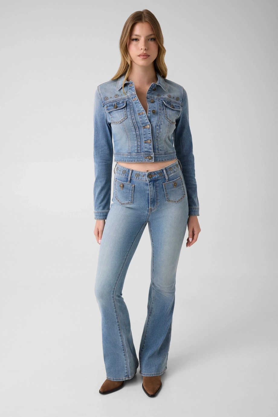 Belle Kadın Flare Fit Jean