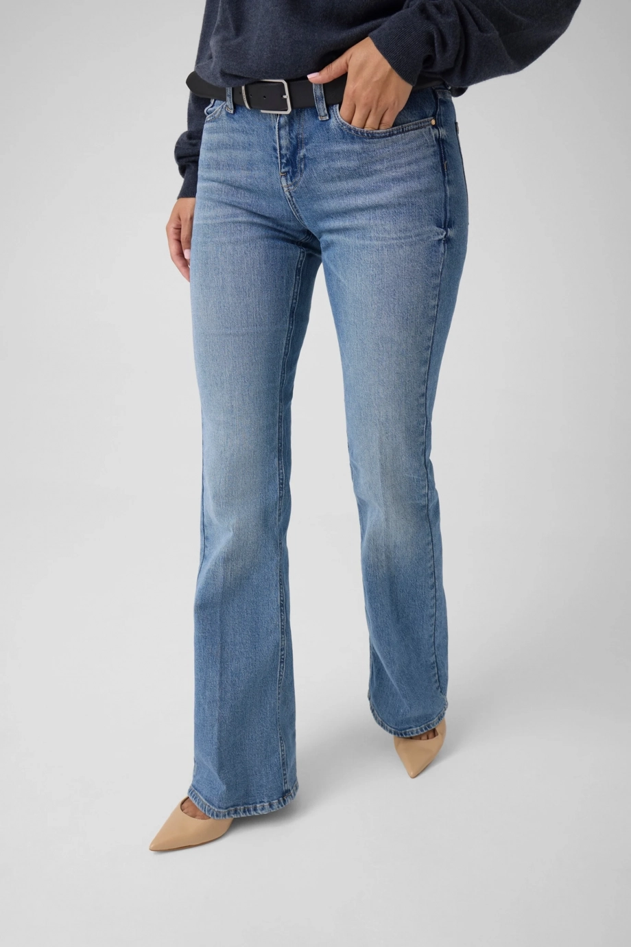 Beverly Kadın Flare Fit Jean