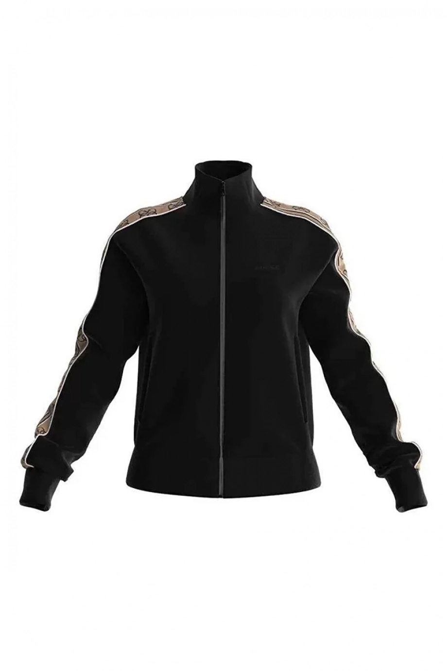 Guess Kadın Siyah Britney Logolu Sweatshirt
