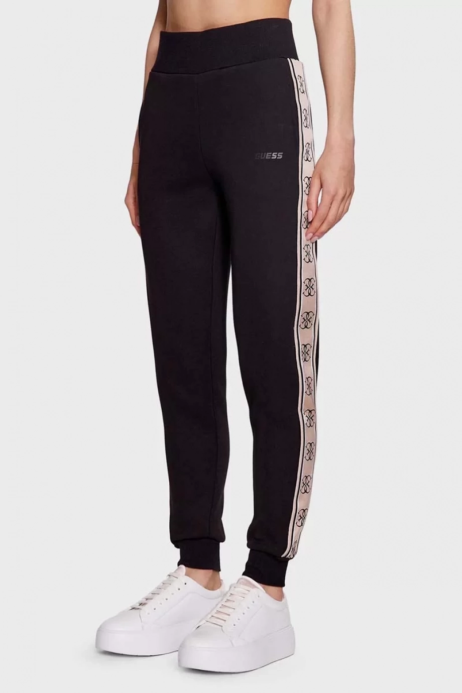Guess BRITNEY JOGGER Kadın Siyah Eşofman Altı V2YB15KB3P2-JBLK