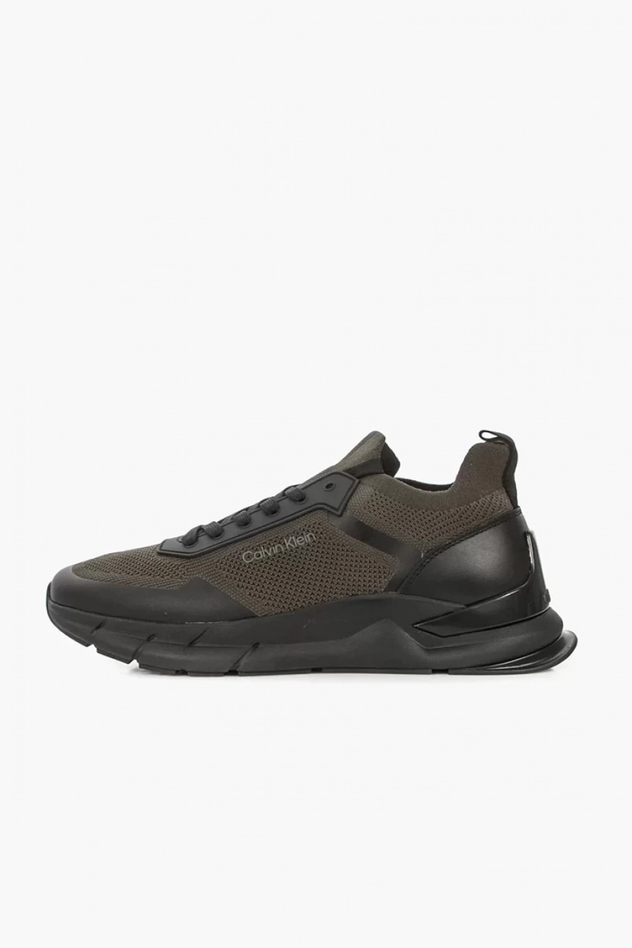 Calvin Klein LOW TOP LACE UP KNIT Erkek Yeşil Sneaker HM0HM00918-0H8