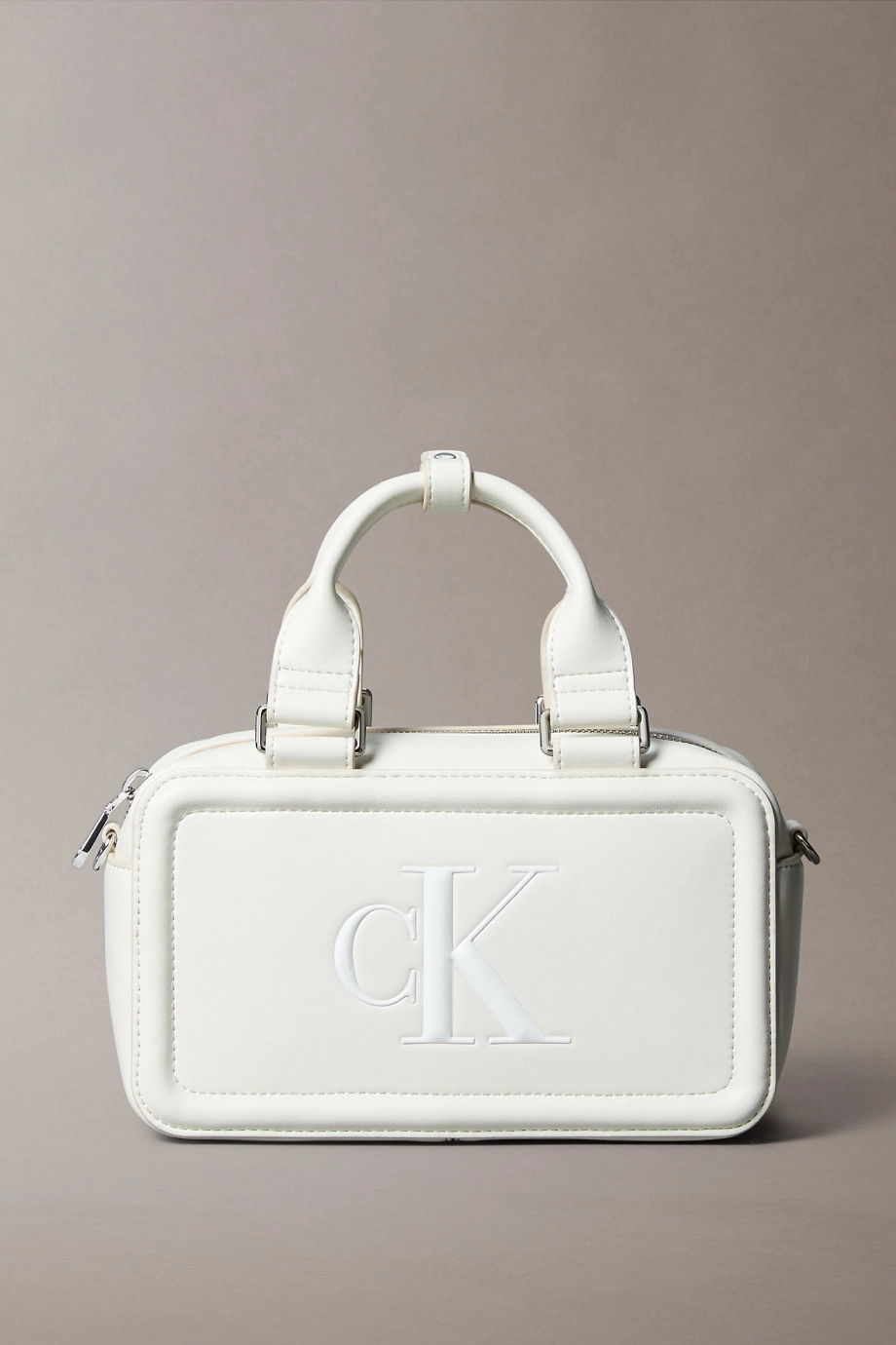 Calvin Klein Bold CK Bauletto Askılı Kadın Haki El Çantası LV04F3411G-FUP