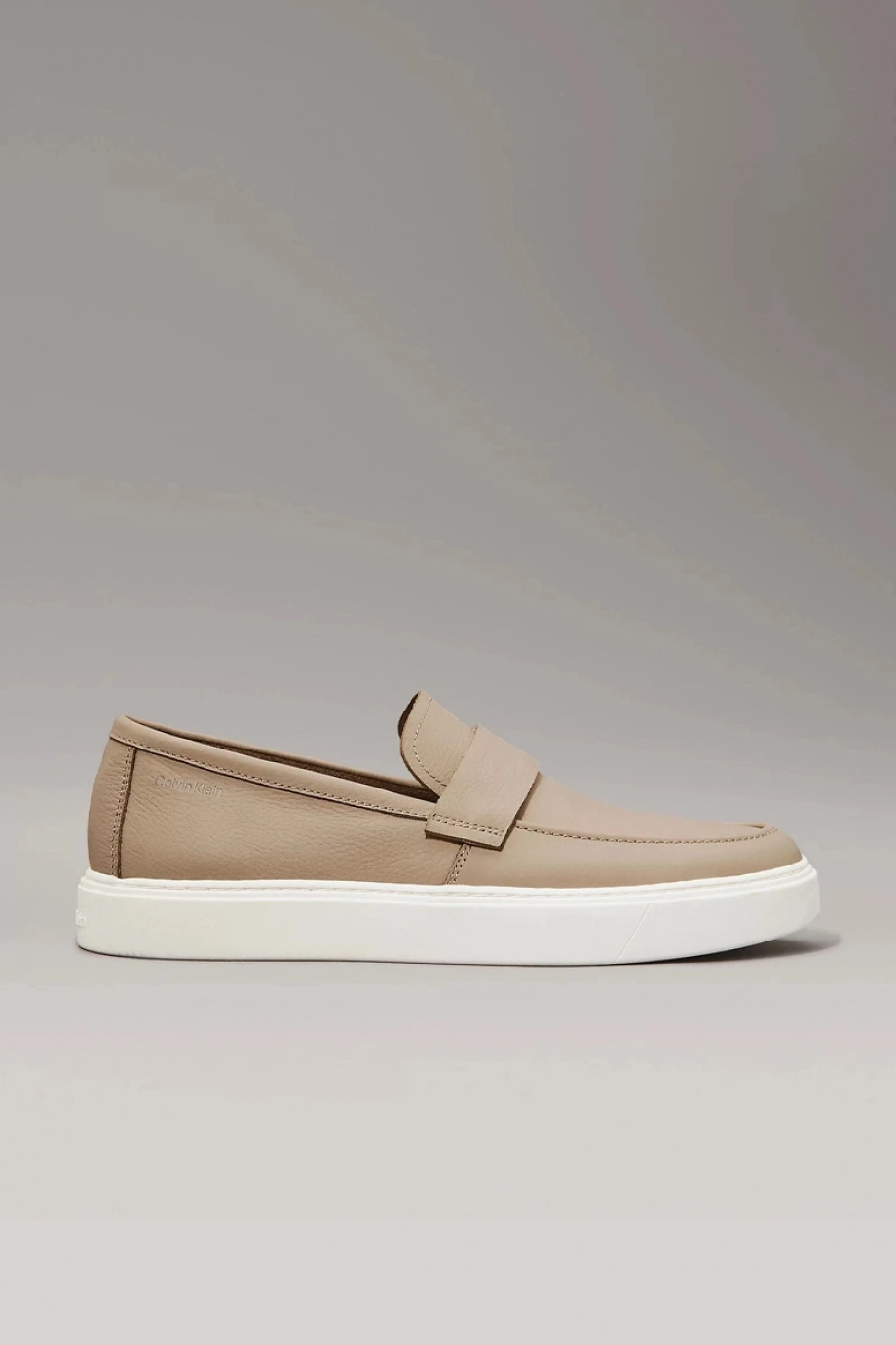 Calvin Klein MOCCASIN LTH UNLINED Erkek  Loafer HM0HM01813-A04