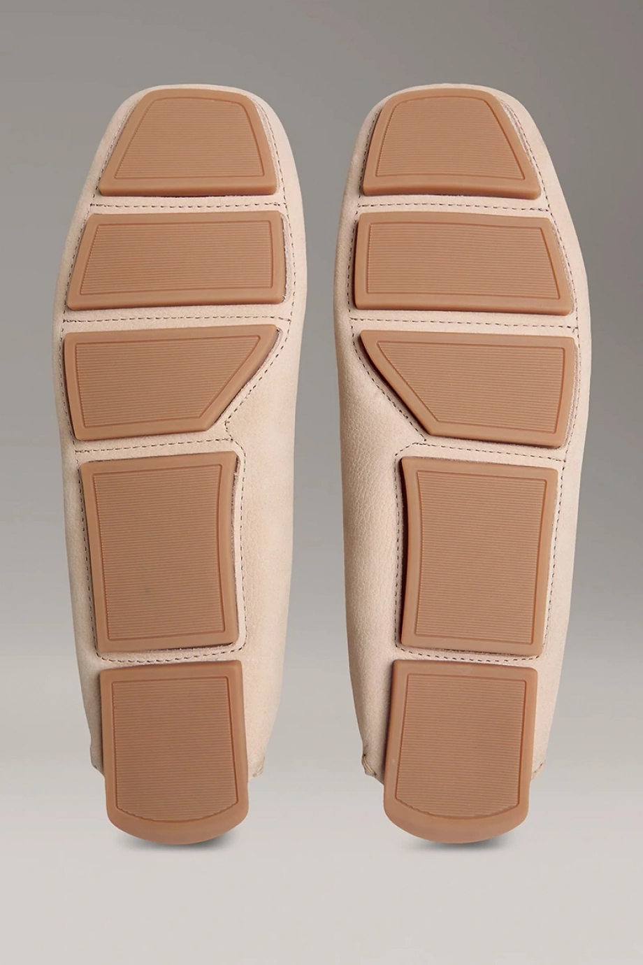 Calvin Klein Nubuk Penny Driver Erkek  Bej  Loafer  HM0HM01866-ACE