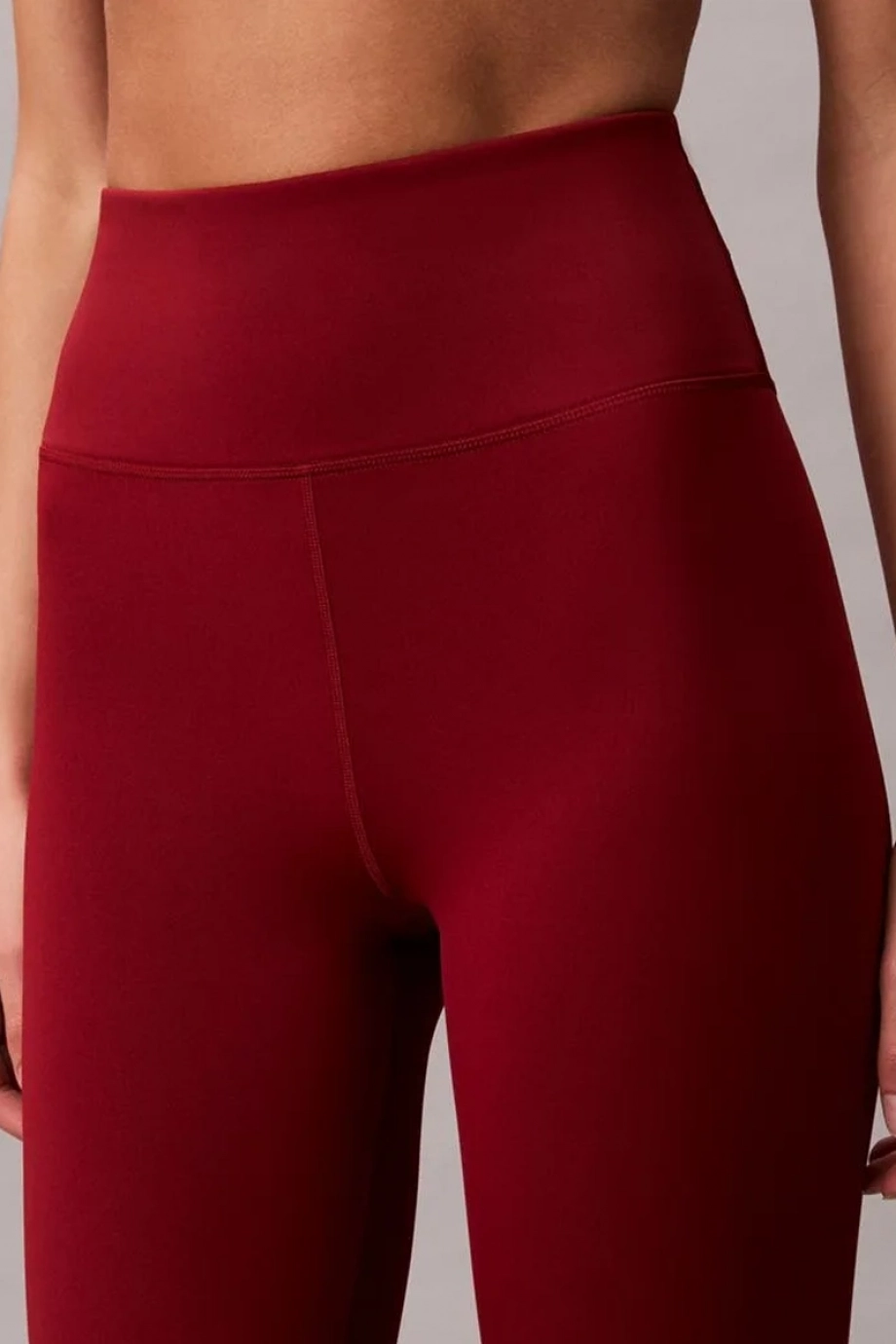Calvin Klein Tam Boy Kadın Kırmızı Tayt  LVGWS5L612-AF8