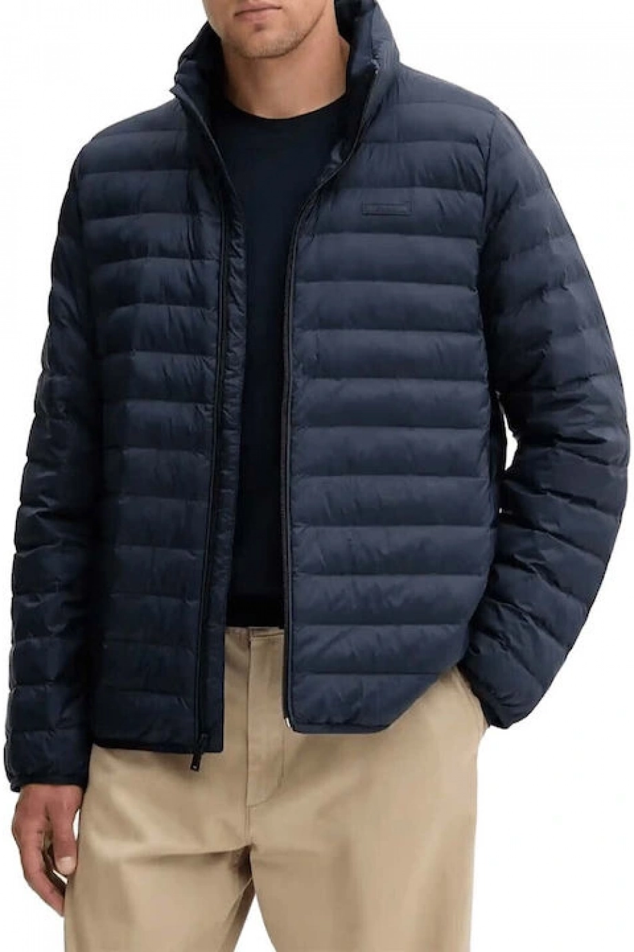 Calvin Klein Uzun Kollu Hafif Naylon Kapitone Erkek Ceket LV04LC506G-CEF