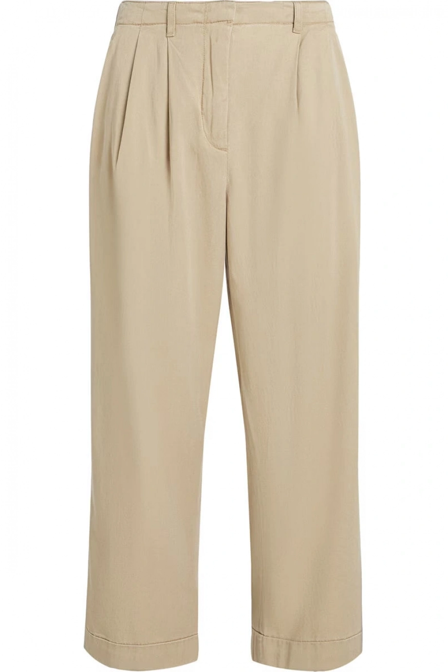 Tommy Hilfiger CO BLEND RLXD STR PULL ON CHINO Kadın  Pantolon WW0WW45589AEG