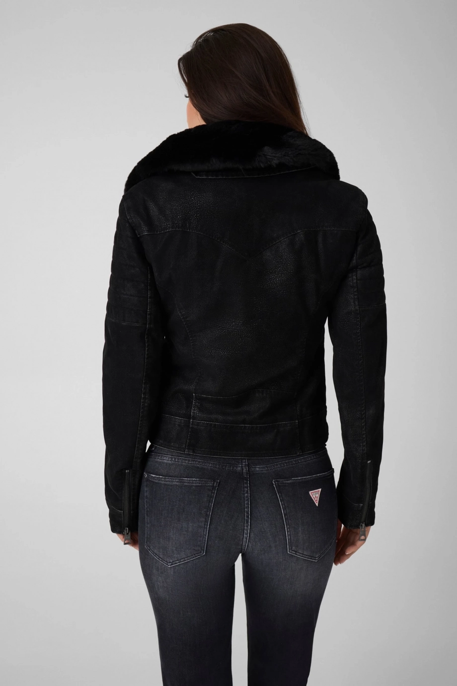 Darcey Kadın Biker Ceket